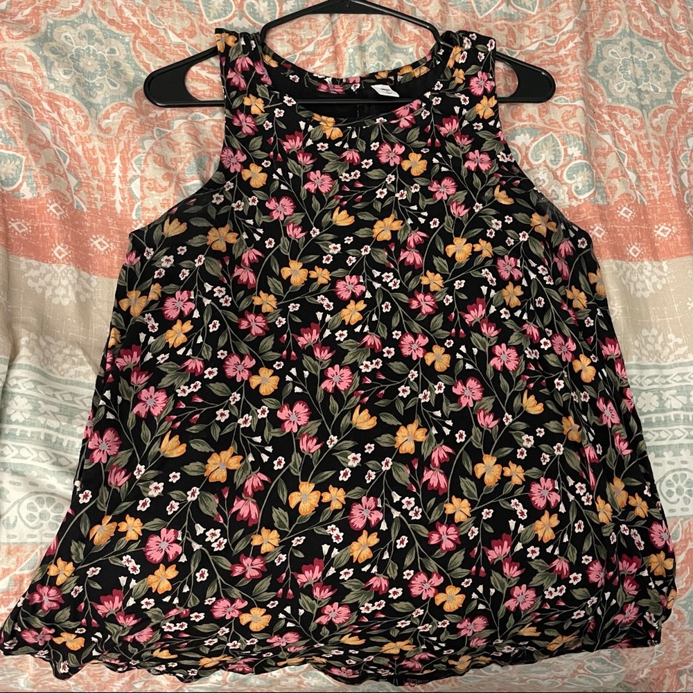Old Navy Floral Tank Top